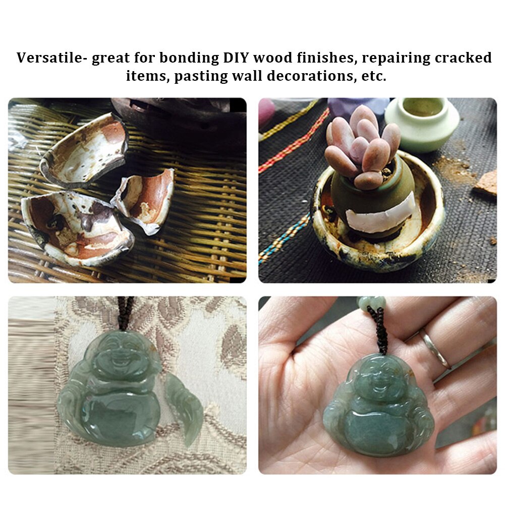 4ml Epoxy Resin Waterproof Super Liquid Home Office Glass Metal Fast Curing Strong Adhesive 5 Minutes Ceramic AB Glue Rubber