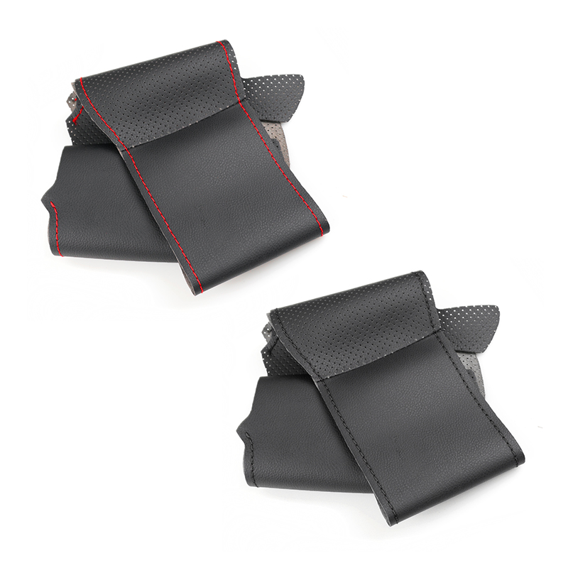 Vlechten Op Het Stuur Voor Mercedes Benz Vito Viano W639 2006 Auto Stuur Handgestikte Lederen Hoes