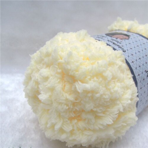 Crochet Yarn DIY Knitting Cashmere Yarn Soft Warm Baby Yarn For Hand Knitting Supplies Hand- Wool Coral Cashmere Plush: 5