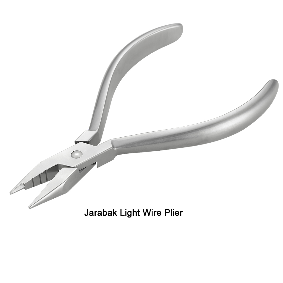 Orthodontische Tang Dental Lab Tandarts Gereedschap Thermische Vormtang Perforator Aligner Tang Onzichtbare Brace Tang: Oranje