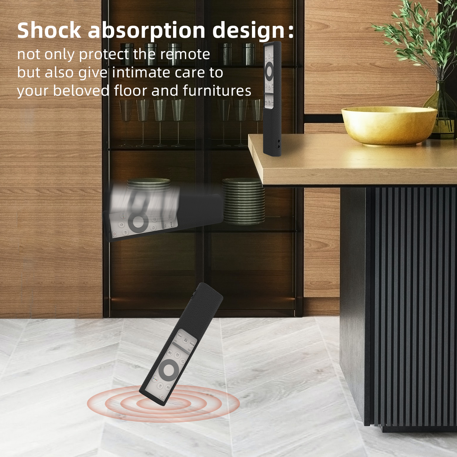 SIKAI silikonowa obudowa do Samsung QLED TV inteligentna obudowa pilota BN59-01311 BN59-01327 BN59-01357 BN59-01363 futerał ochronny