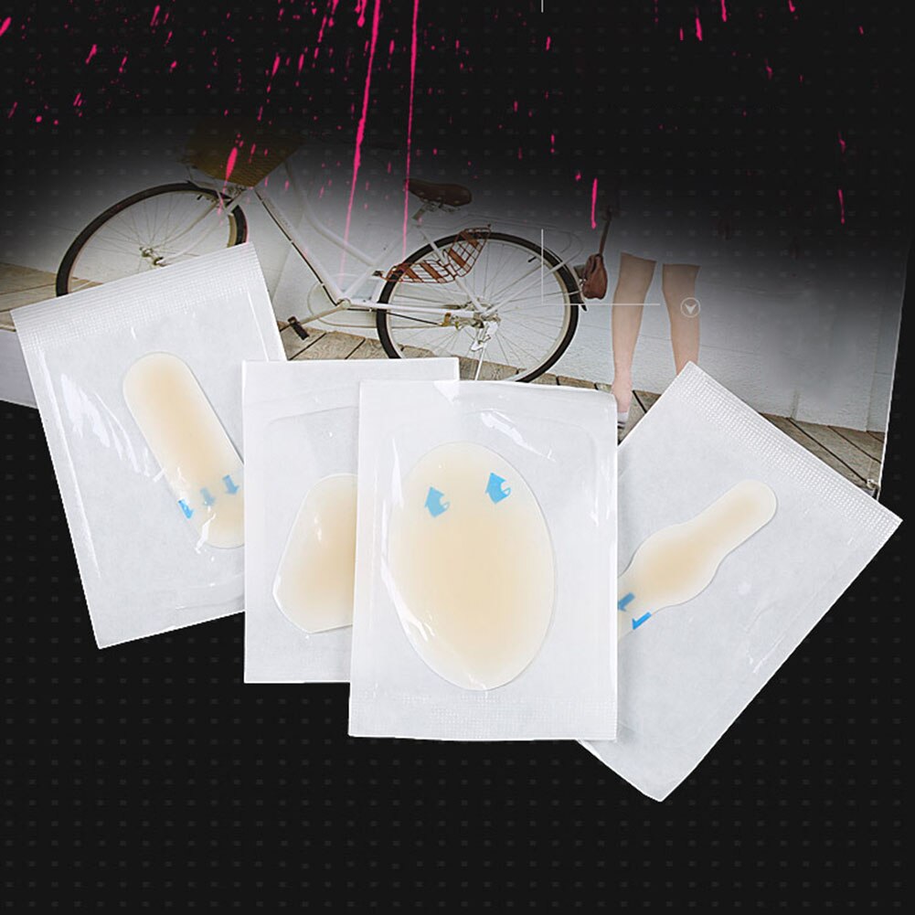 1Pcs Hak Anti-Dragen Hak Sticker Adhesive Hydrocolloid Gel Blister Gips Pedicure Patch Silicone Gel Soft Hak Sticker