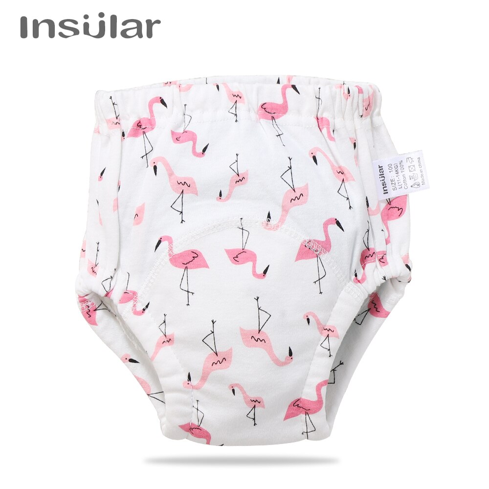 1Pc Baby Diapers Reusable Cloth Nappies Waterproof Child Boys Girls Cotton Training Pants Washable Underwear Cloth Diapers