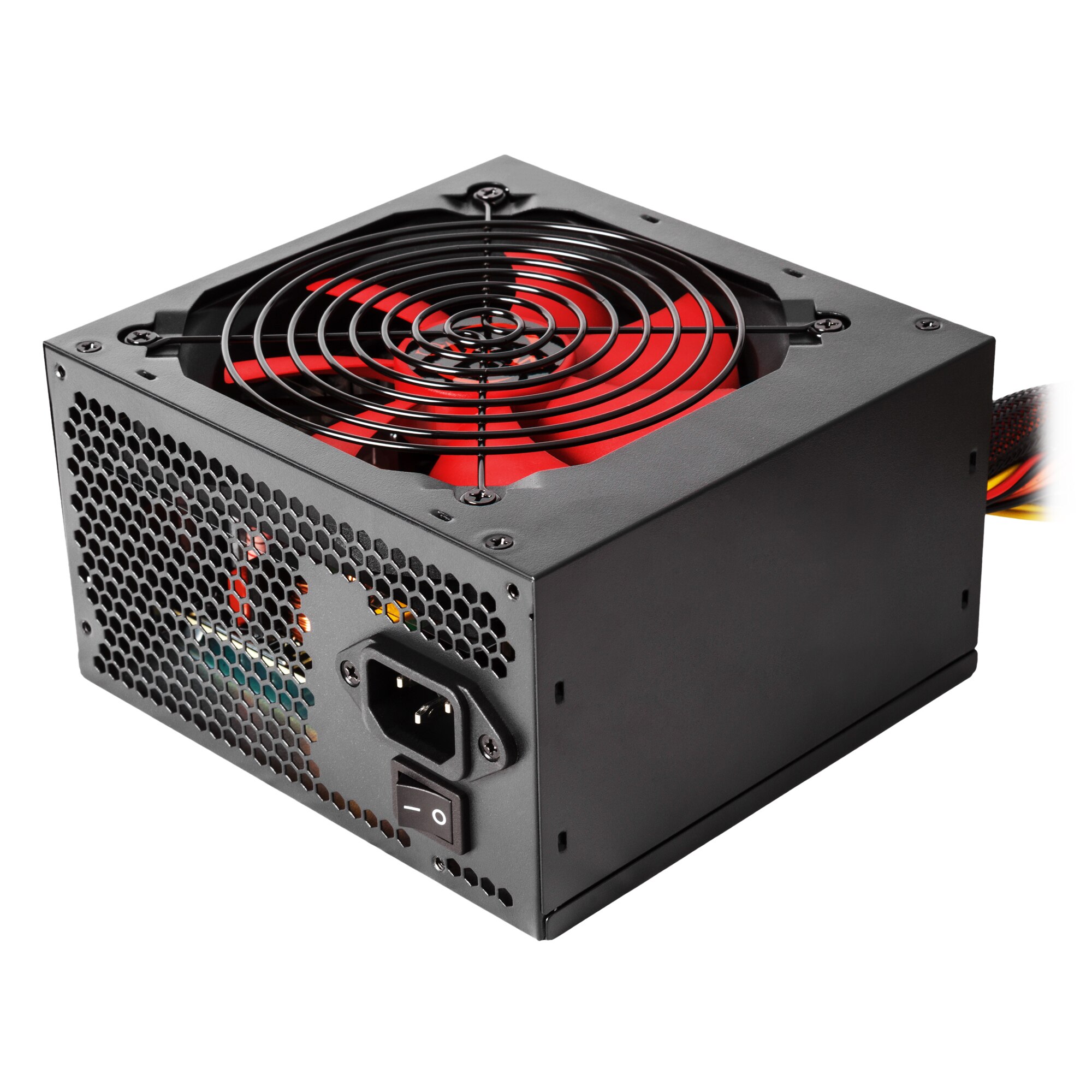 Mars Gaming MPII550, Fuente de Alimentación PC 550W, ATX 12V, Ventilador 120mm 14dB, Antivibración, Eficiencia 85%
