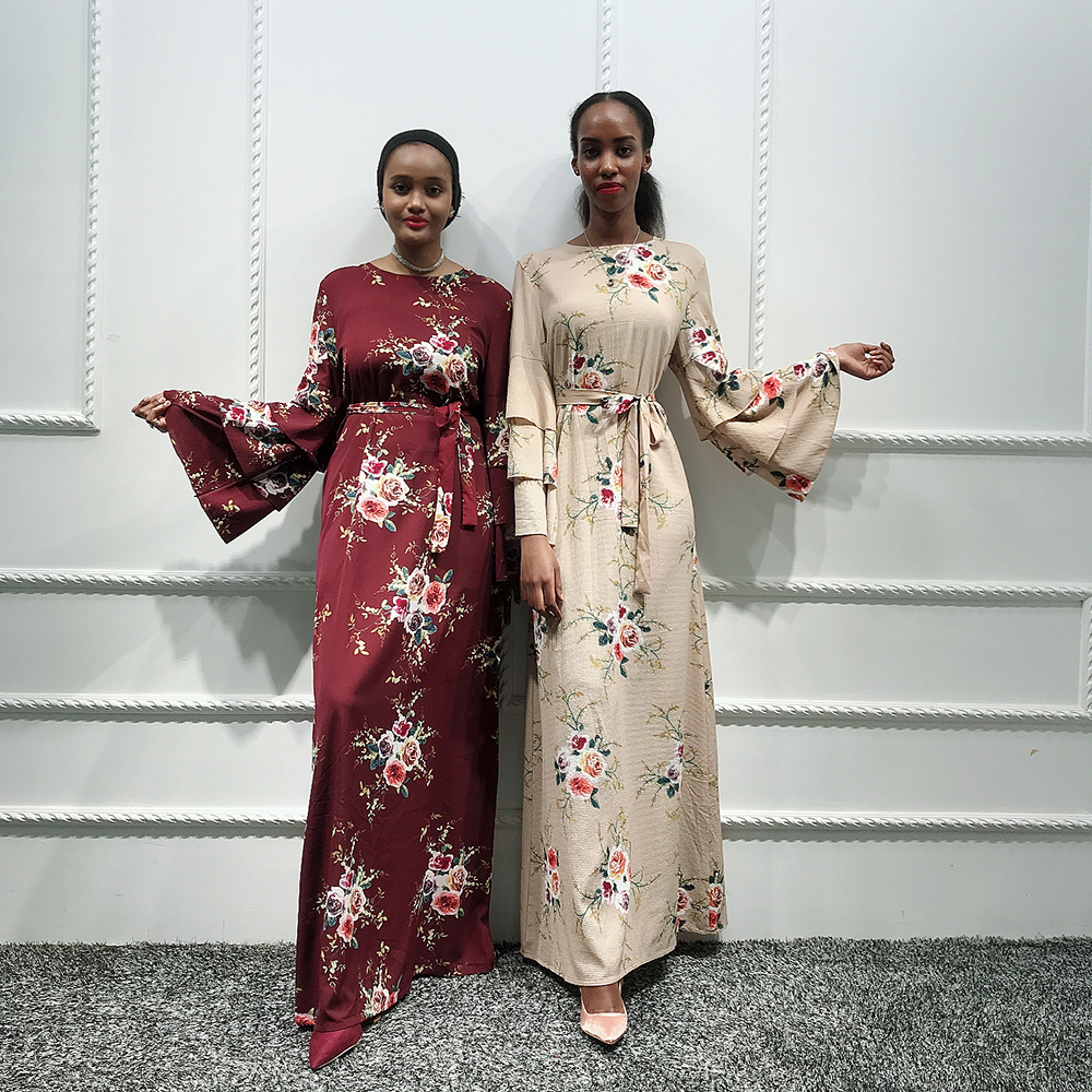 Kaftan marocain dubai abaya tyrkisk muslim hijab kjole marokkansk kaftan elbise islamisk tøj qatar robe djellaba kvinde kjoler