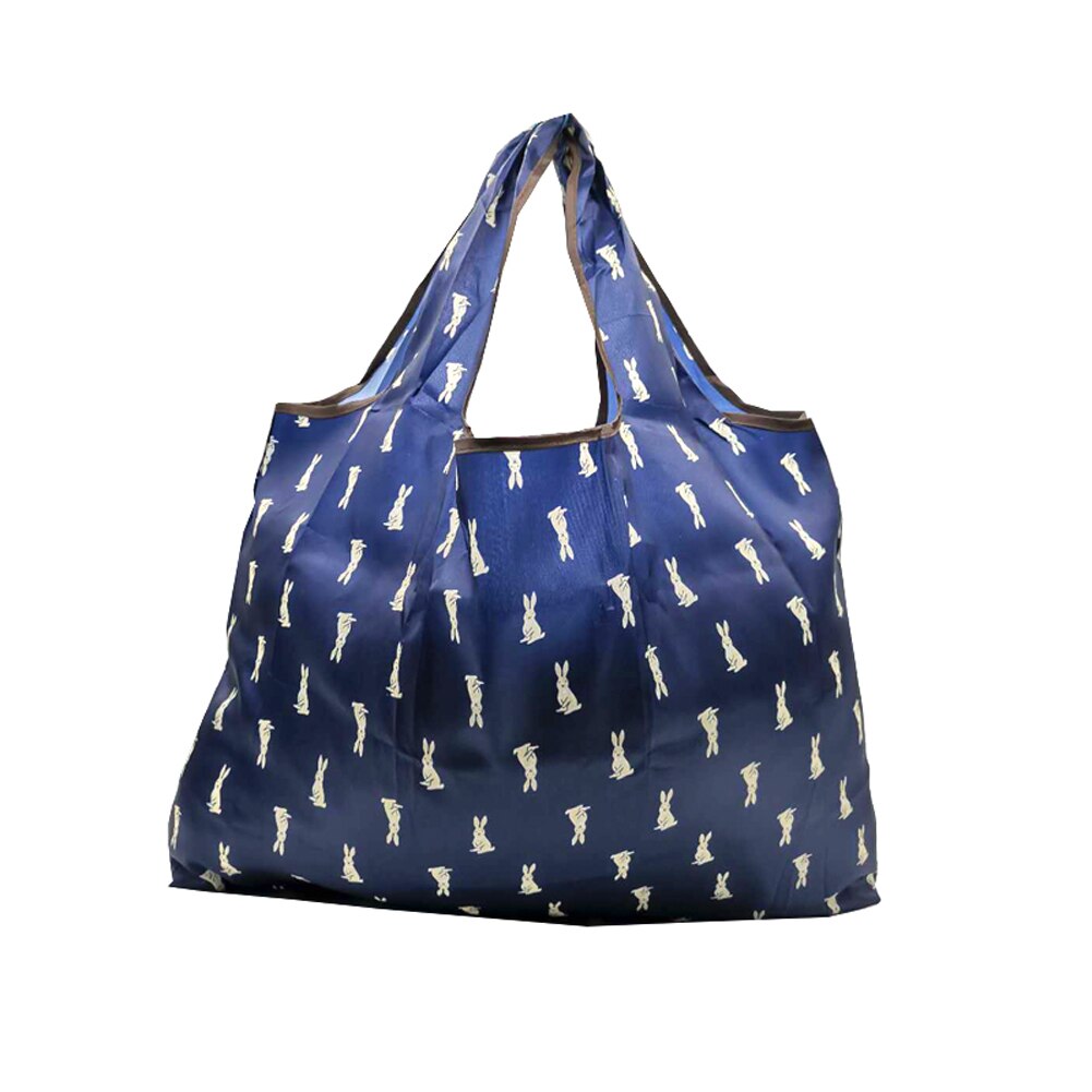 Nouveaux sacs à provisions réutilisables grande capacité sac fourre-tout à fleurs pliable sacs d'épicerie résistants: 2