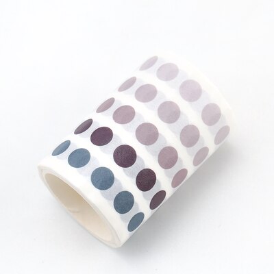 60Mm X 3M Base Element Decoratieve Plakband Dot Masking Washi Tape Diy Scrapbooking Sticker Label Japanse Briefpapier: E
