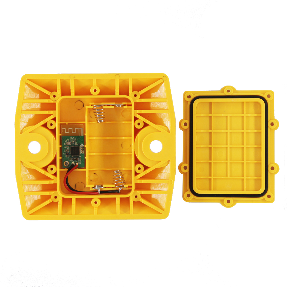 CE, FCC available Ble 4.0 Waterproof IP68 Road stud beacon iBeacon&amp;Eddystone tech