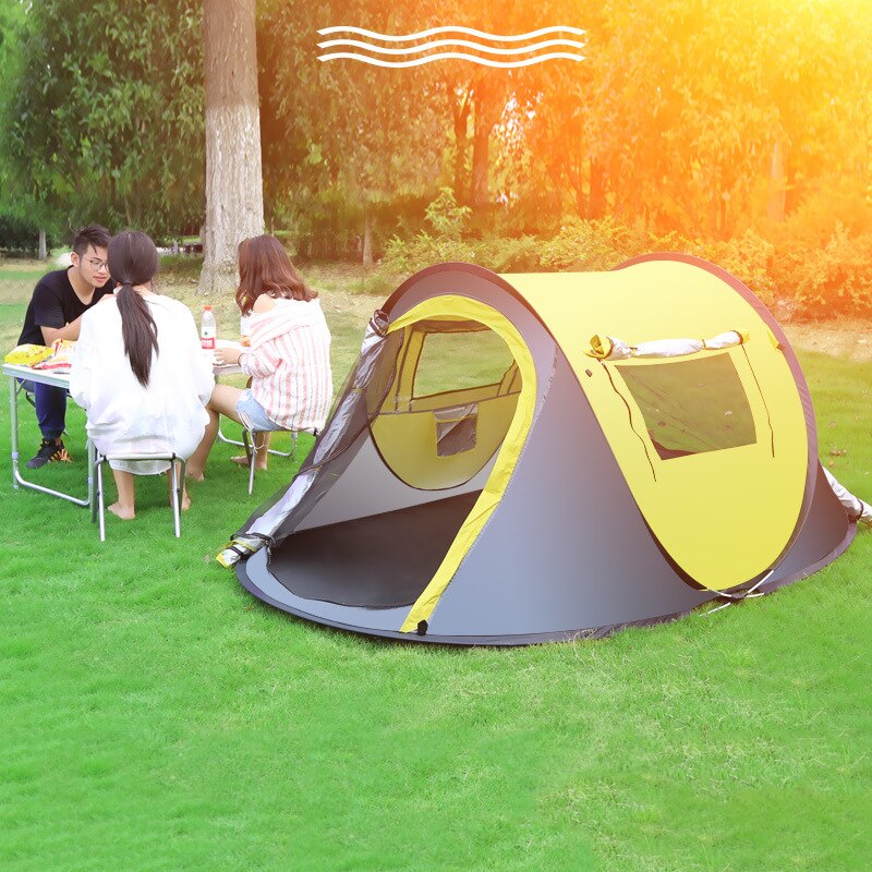 Camping Pop Up Tent Waterdicht Past 2-3 Personen Draagtas Inbegrepen
