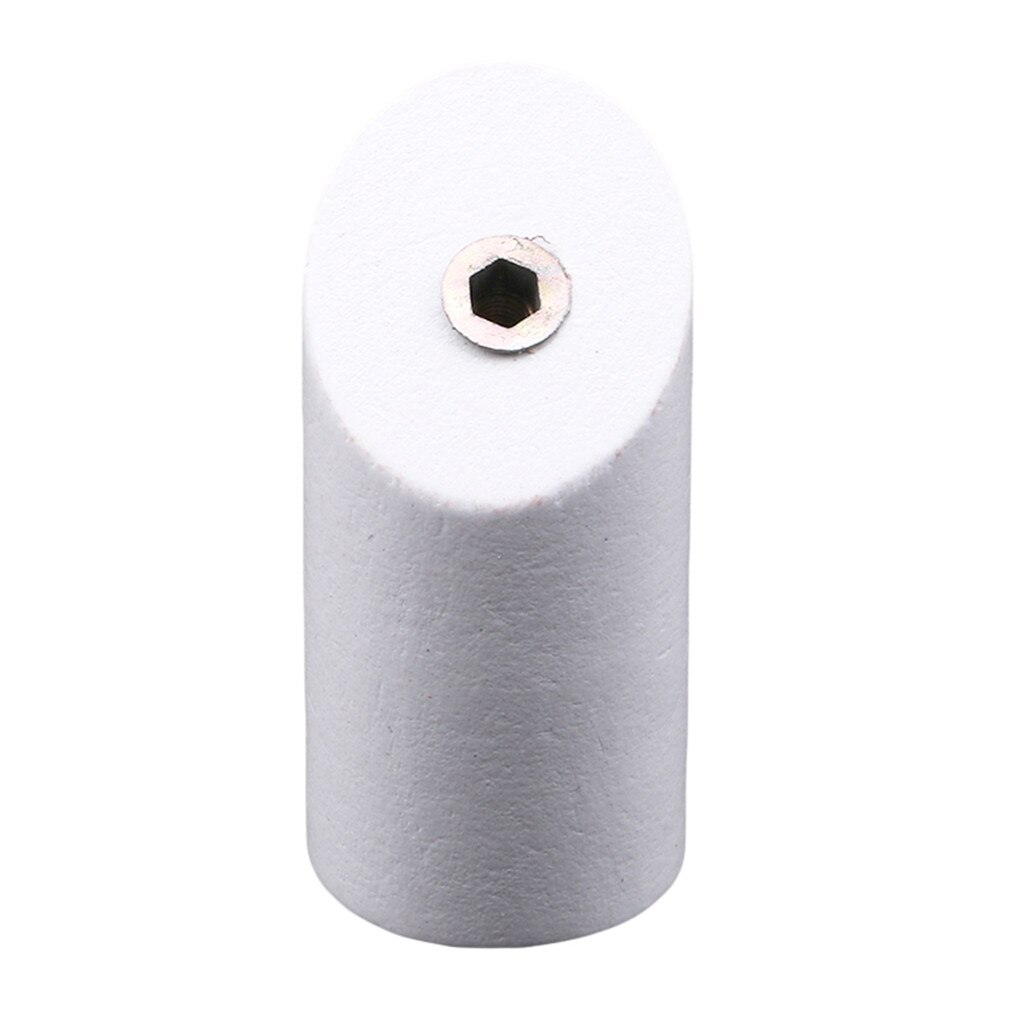 Natural Wood Clothes Hanger Wall Mounted Coat Hook Decorative Key Holder Hat Scarf Handbag Storage Hanger Bathroom Rack: white / long