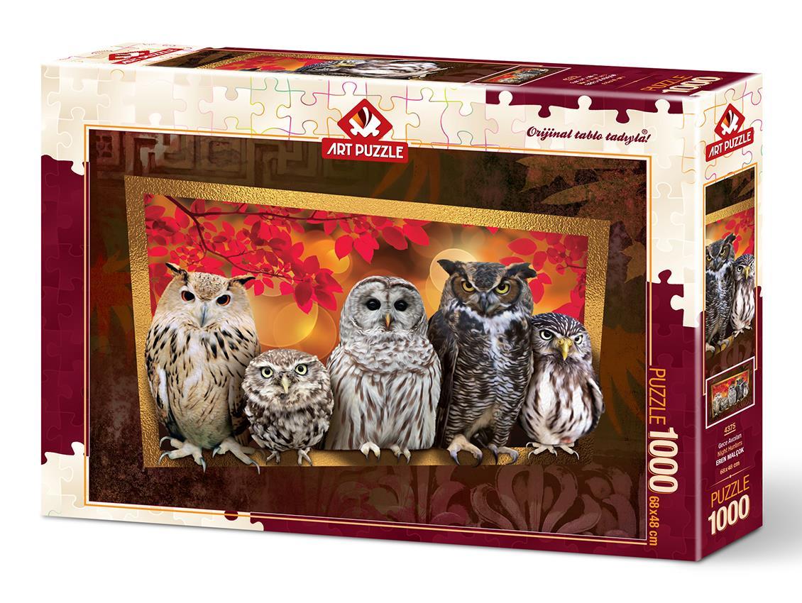 Art Puzzle Night Hunters 1000 Piece Jigsaw Puzzle: Default Title