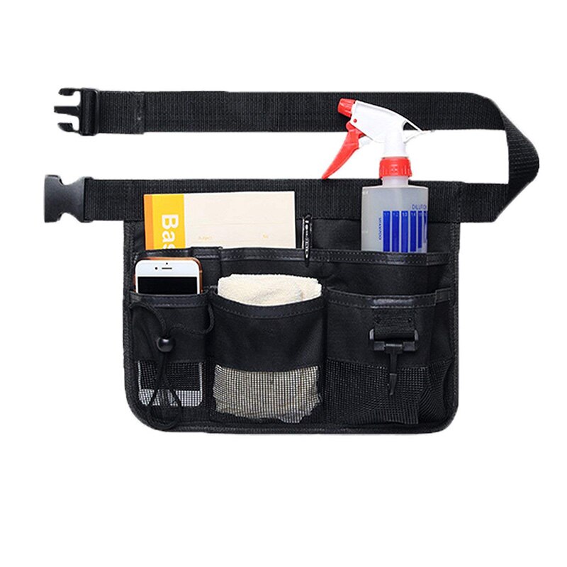 Waist Bag Belt Pouch Waist Pocket Heavy Duty Oxford Tool Apron with 7 Pockets Electrician Gardening Tool Fanny Pack Heuptas
