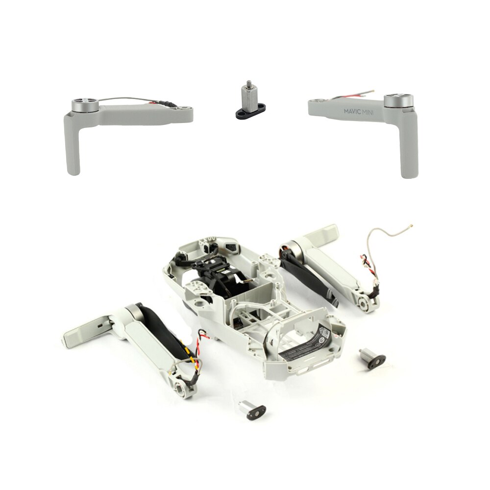 Original Drone Body Shell Upper Bottom Housing Battery Cover Screw Kit Shaft Arms with Motor for DJI Mavic Mini Repair Service