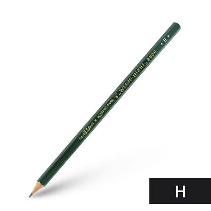 2 pièces UNI MITSUBISHI crayon 9800 Test carte dessin crayons Art croquis crayon: H 2pcs