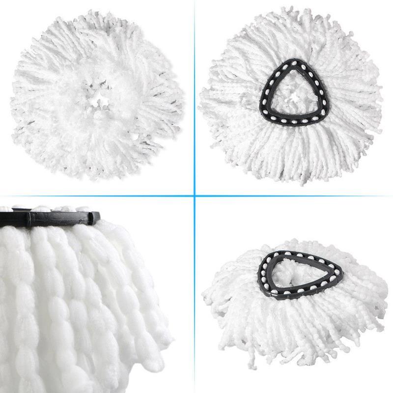360 Graden Draaiende Mop Hoofd Microfiber Mops Hoofd Keuken Badkamer Super-Absorberende Schone Mop Head Home Cleaning Tool