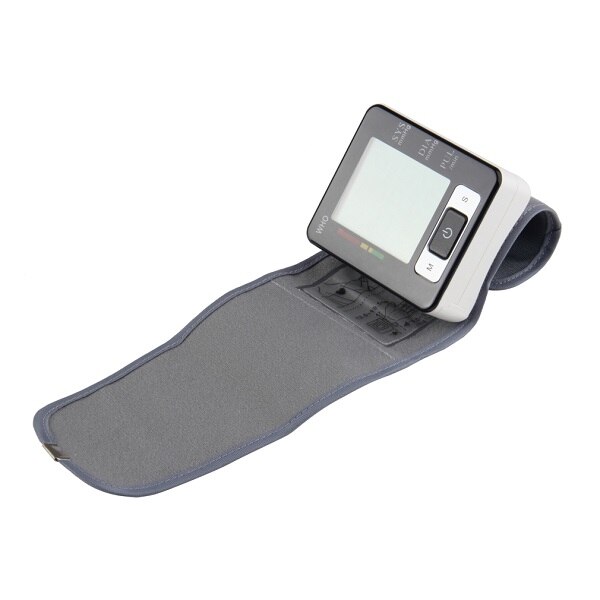 Bloeddrukmeter polsbloeddrukmeter monitor met polsband monitor tonometer automatische tensiometer bloeddrukmeter hartslagmeter: Default Title