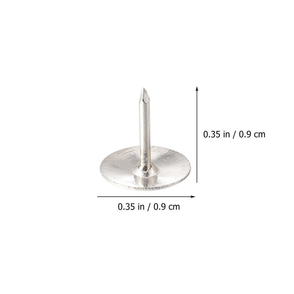 20 Boxes of Flat Push Pin Round Head Pin Office Thumbtack Iron Drawing Pin