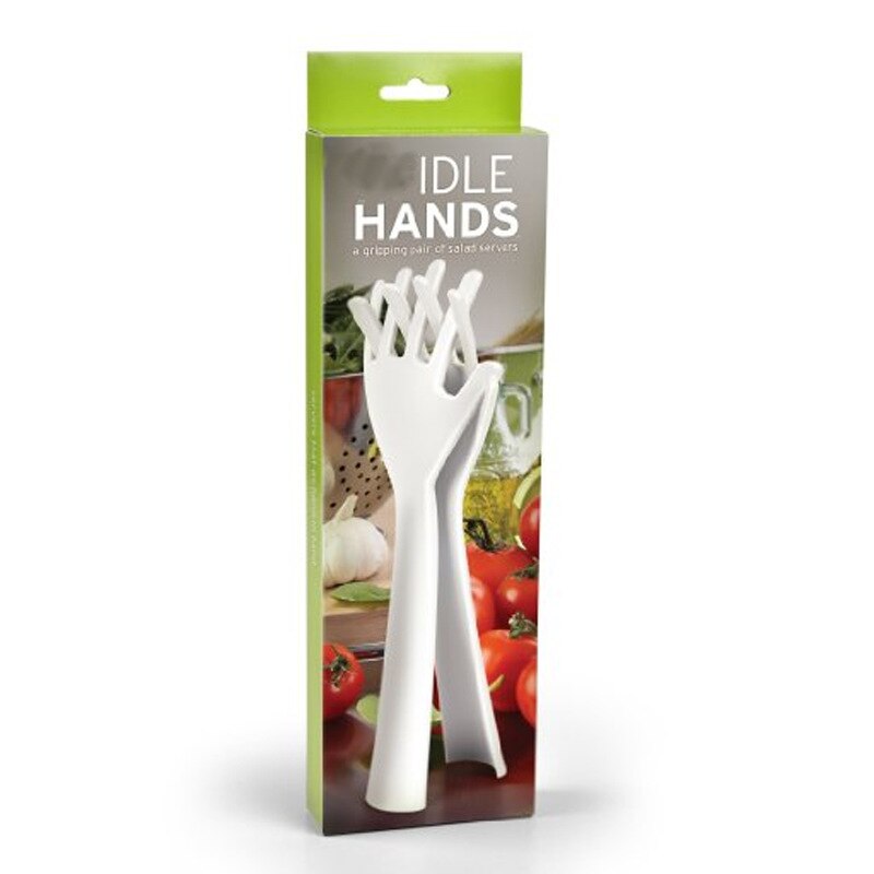 Helping Hands Salad Servers Plastic Idle Salad Hands