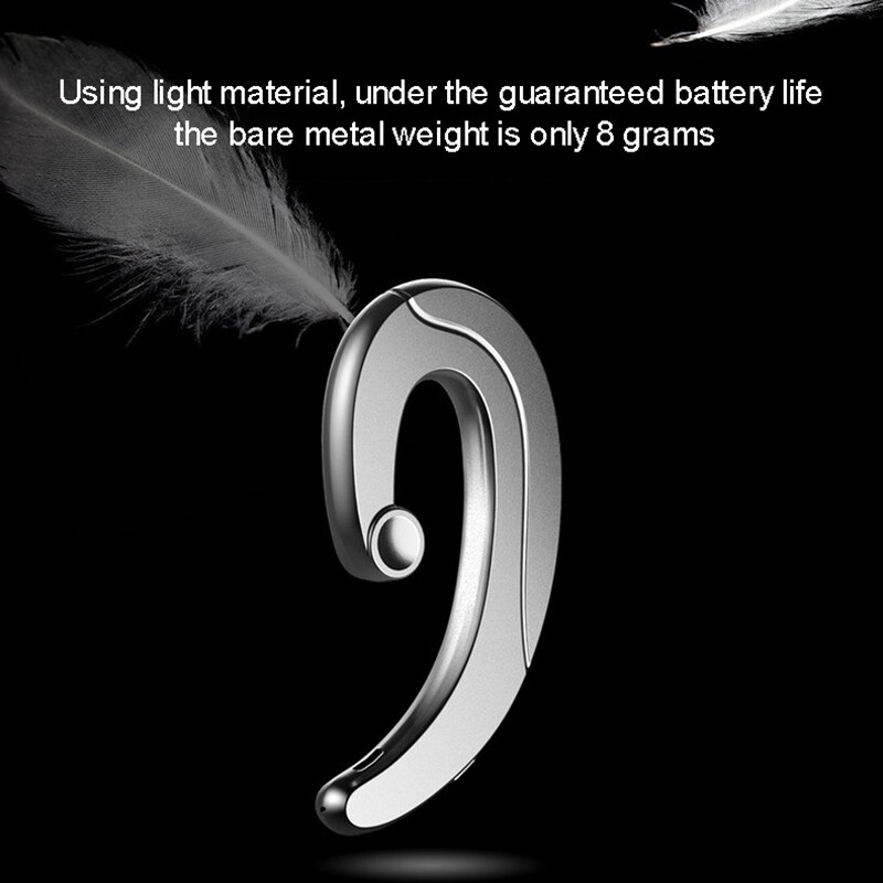 Wireless Bluetooth Headset for Smartphone Hands Free Bluetooth Earphone with Microphone Headphone Voice