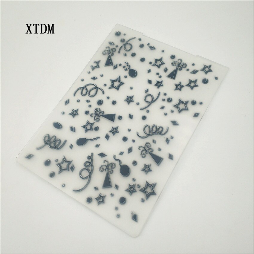 plastic party template craft card making paper card album wedding decoration scrapbooking Embossing folders