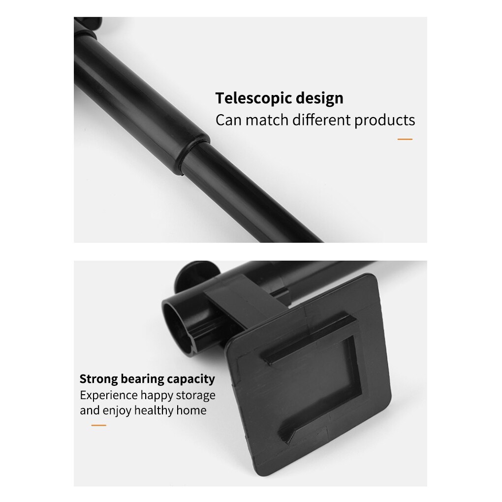 Retractable Toilet Paper Holder L Shape Plastic Kitchen Roll Holder Wall Mounted Black Rack Bathroom Paper Towel Storage Shelf