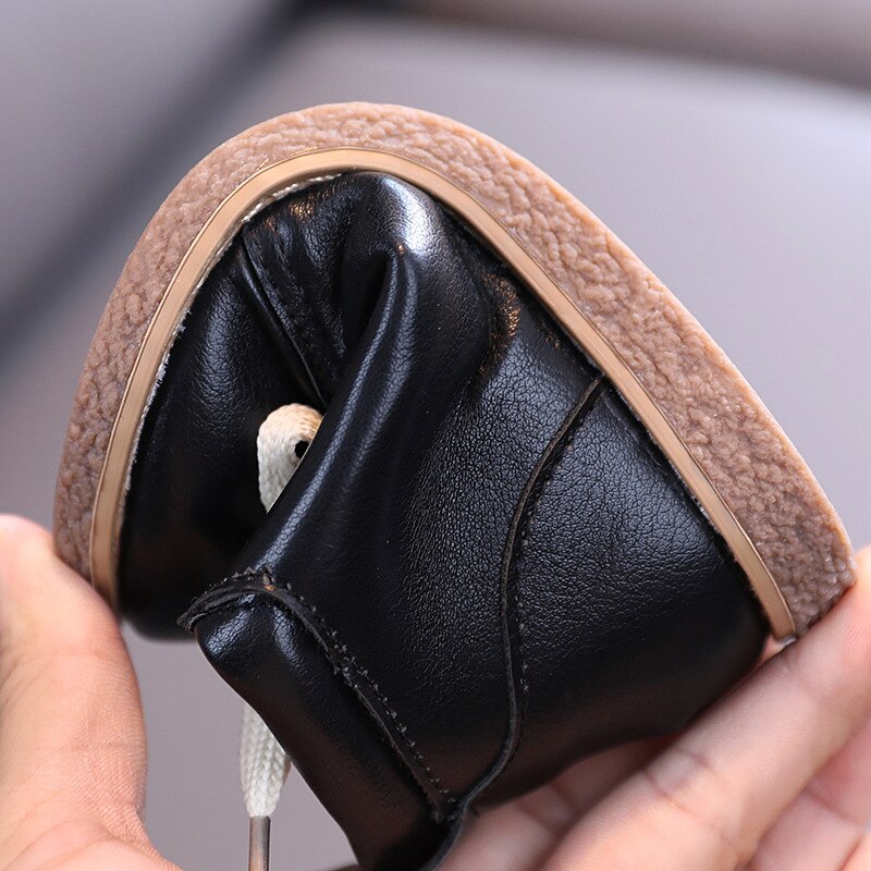 Herfst winter baby meisjes jongens laarzen outdoor kinderlaarzen waterdichte waterdichte kinder casual laarzen baby peuter schoenen