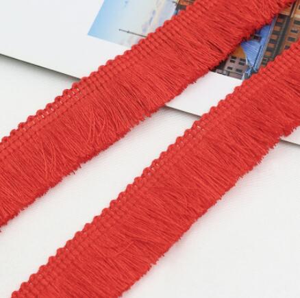 5 meter polyester fransar spetsar handgjorda kuddar kläder örhängen smycken dekoration tofsar mesh vit rosa ros 2.5cm: No10