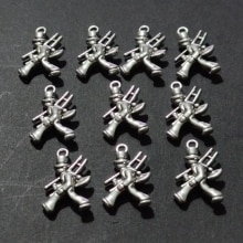 10 pçs pingentes chaminé varredor metal liga tom jóias diy achados encantos atacado 20x14mm
