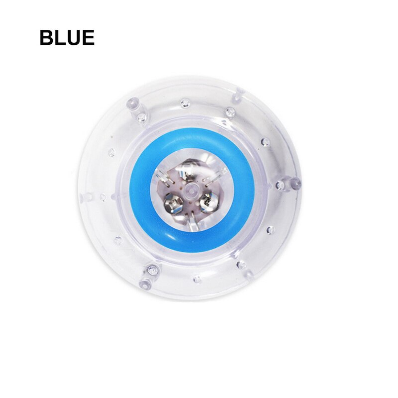 Badewanne Schlecht Spielzeug Batterie angetrieben Unterwasser Licht Disko Spa Badewanne Licht Schwimmen Schwimmbad schweben Lampe LED Licht Wasser Spielzeug: Blau