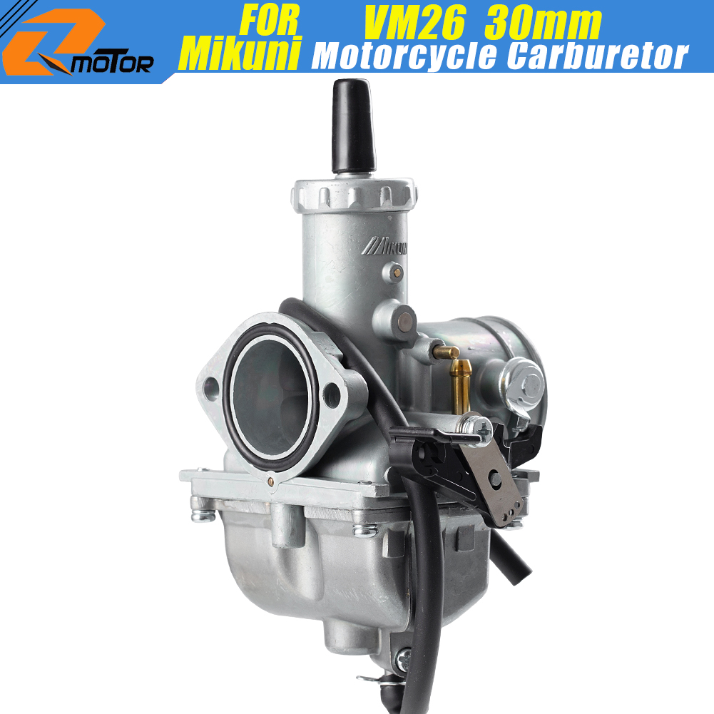 Carburador de motocicleta de 19mm, 26mm, 28mm, 30mm, Mikuni VM16, VM22, VM24, VM26, para 110, 125, 150, 160, 200, 250cc, Dirt Bike, ATV Racing: Multicolor