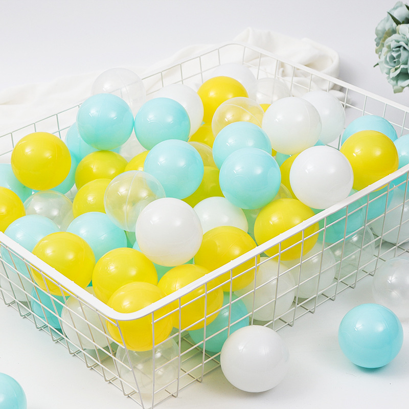 100/200Pcs Baby Ball Pool 5.5/7cm Colorful Ball Sensory Toys Soft Plastic Ocean Balls For Children's Playpen Kids Funny Toy