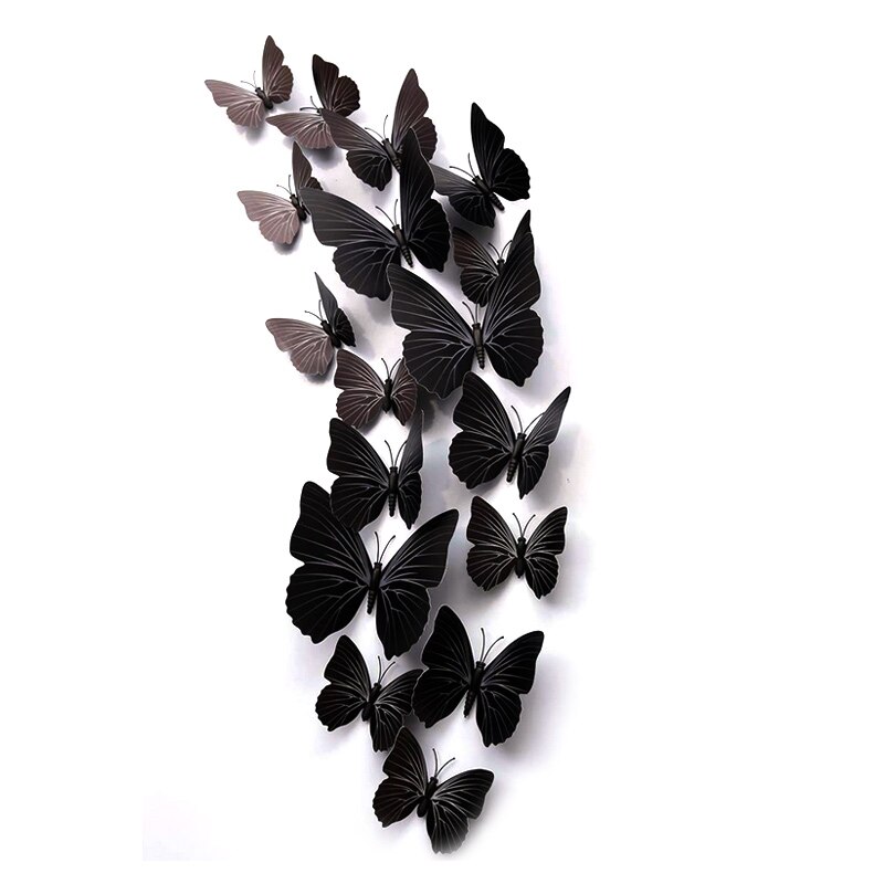 Adesivi Per Farfalle 62 Adesivi Da Parete A Forma Di Farfalla Ad