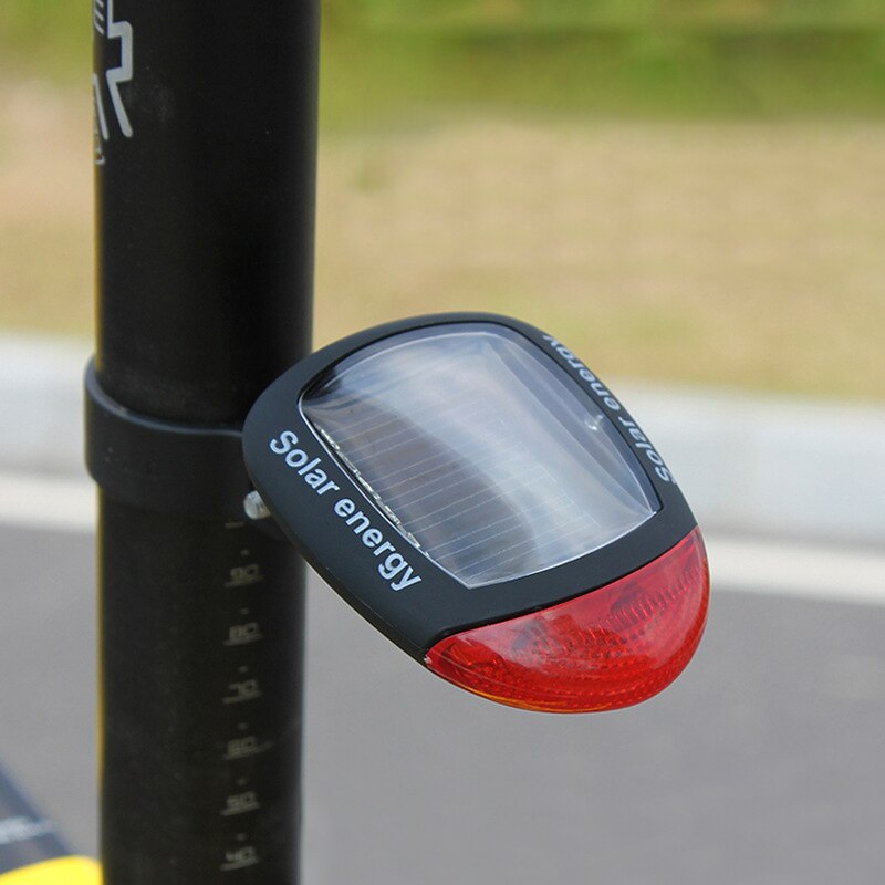 Solar Ride Back Glass Solar Fiets Licht Voor Met Hoorns Night Riding Kop... – Grandado