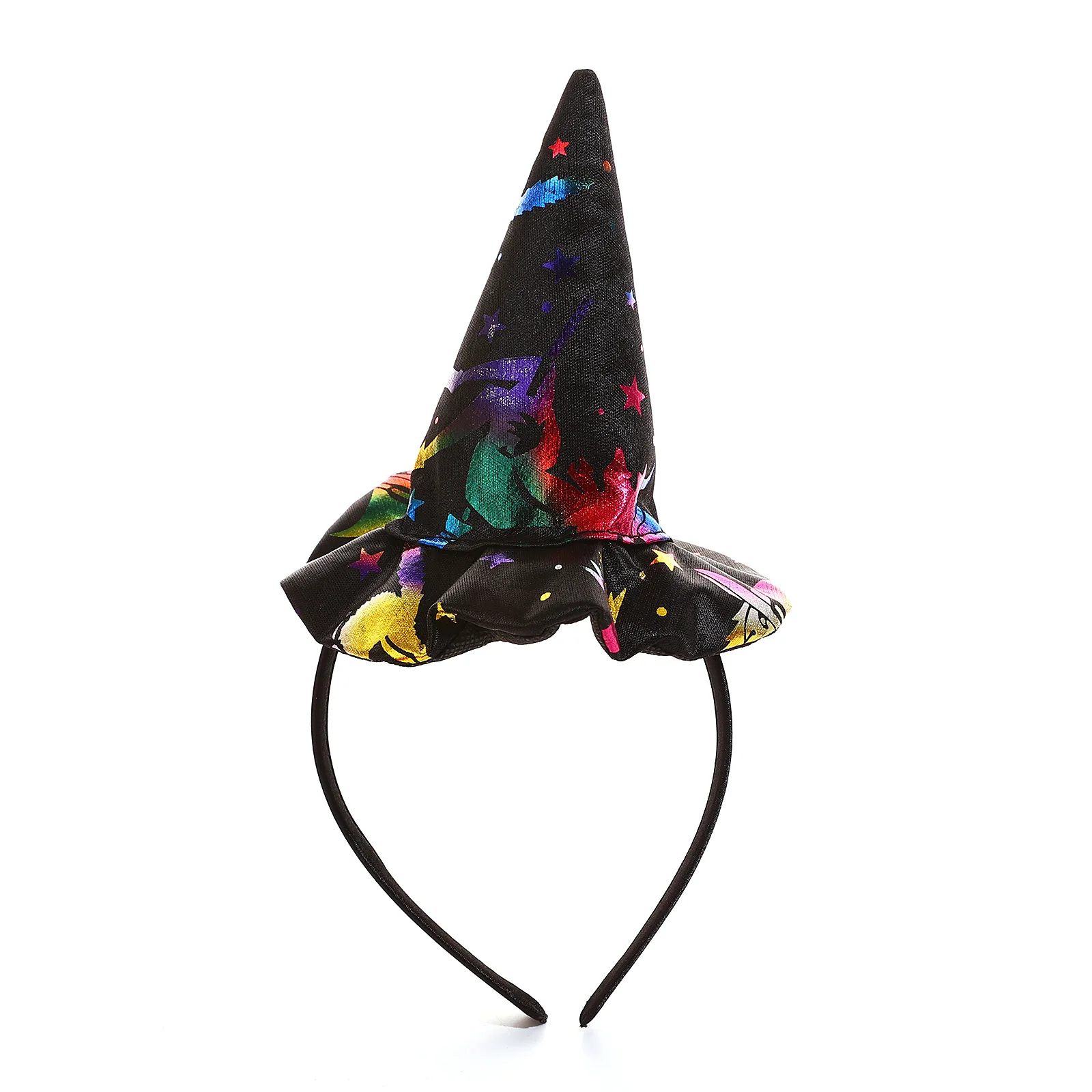 10 pçs adulto crianças halloween engraçado fantasma festival apontou chapéu superior bandana festa feriado decorações diy