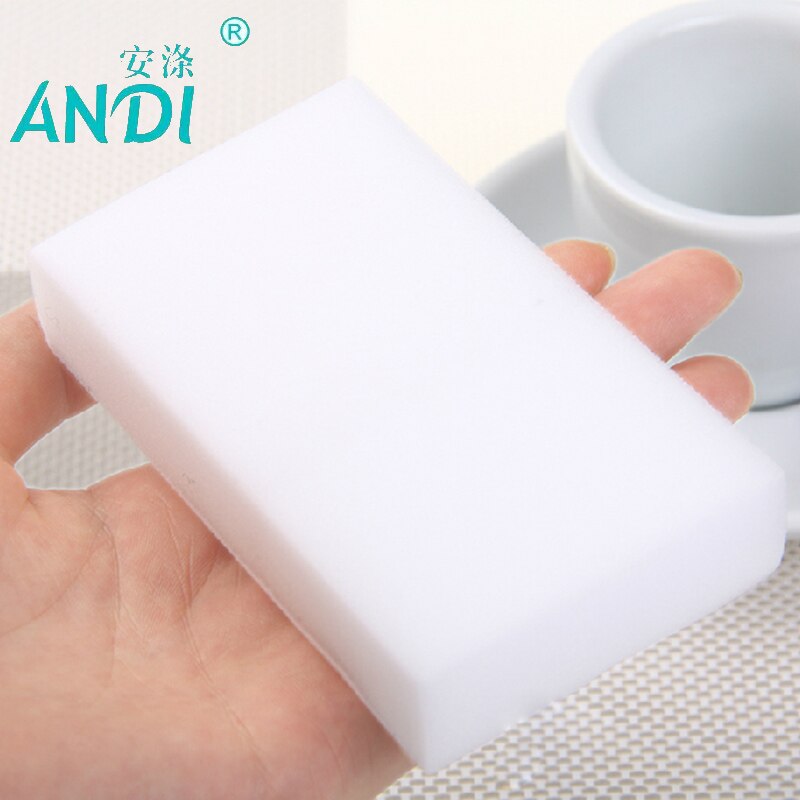 ANDI 200 stks/partij hoogwaardige melamine spons Magic spons Eraser Melamine Cleaner voor Keuken Kantoor Badkamer Schoonmaken 10x6x2 cm