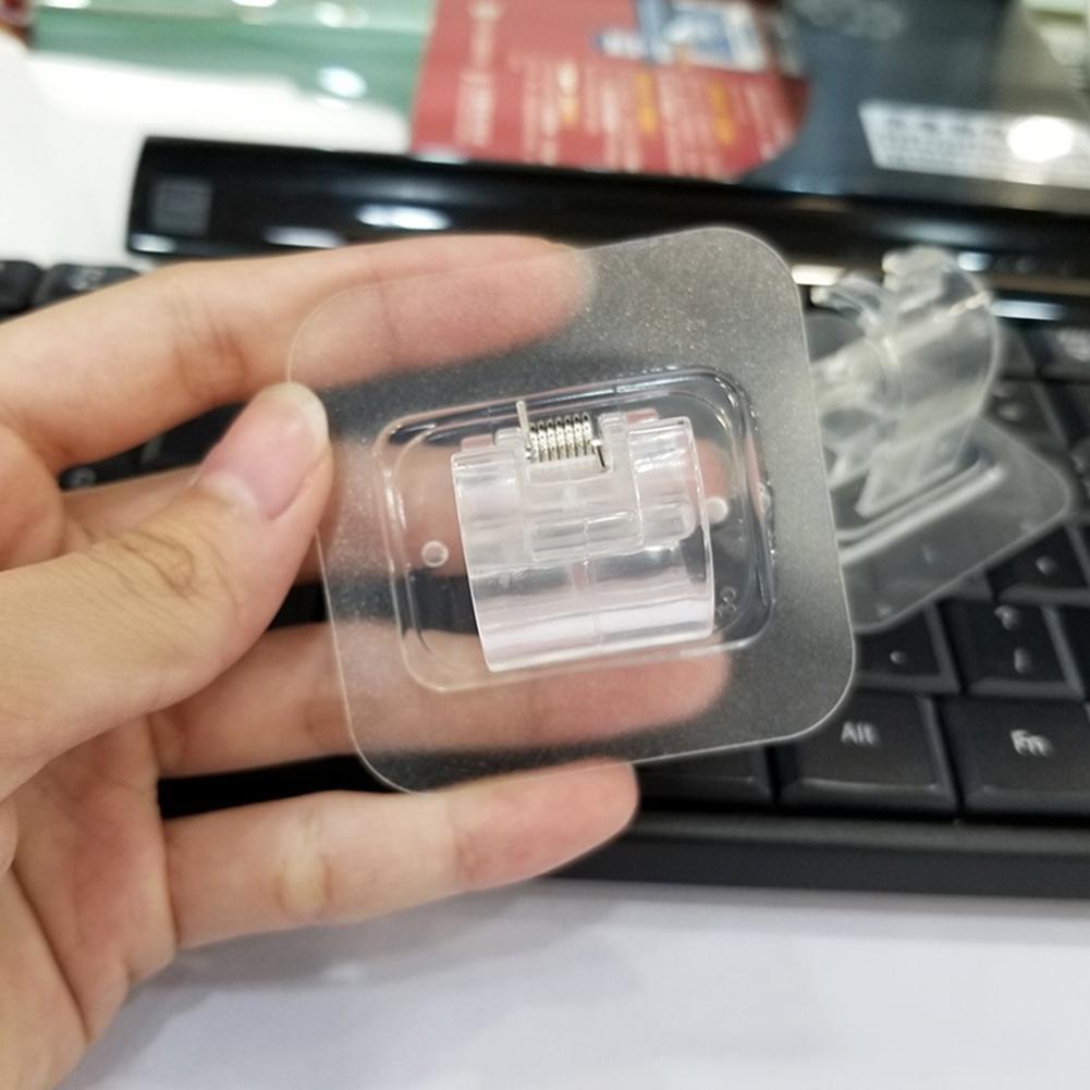 2 Pcs Hanging Curtain Hanging Rod Clamp Hooks Bathroom Shower Curtain Rod Fixed Clip Hanging Rack Hook With Clip Hook