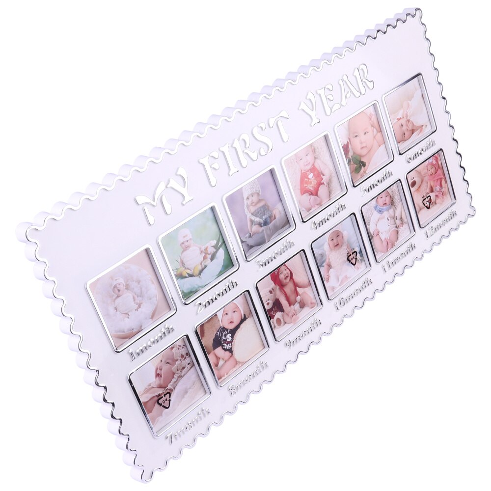 Picture Frame My First Year Photo Frame Photo Moments Keepsake Photo Frame