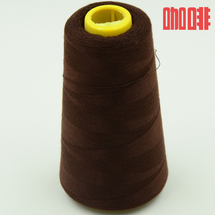 19 different colors handmade thread 2300 yards each as DIY sewing thread kit for hand machine DIY thread: coffee