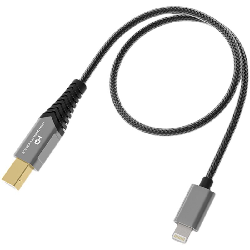 Fiio LD-TC1/LD-LT1 Usb Type-B Naar Type-C/Lightning Kabel Audio Adapter Voor Fiio K9 pro/K5 Pro