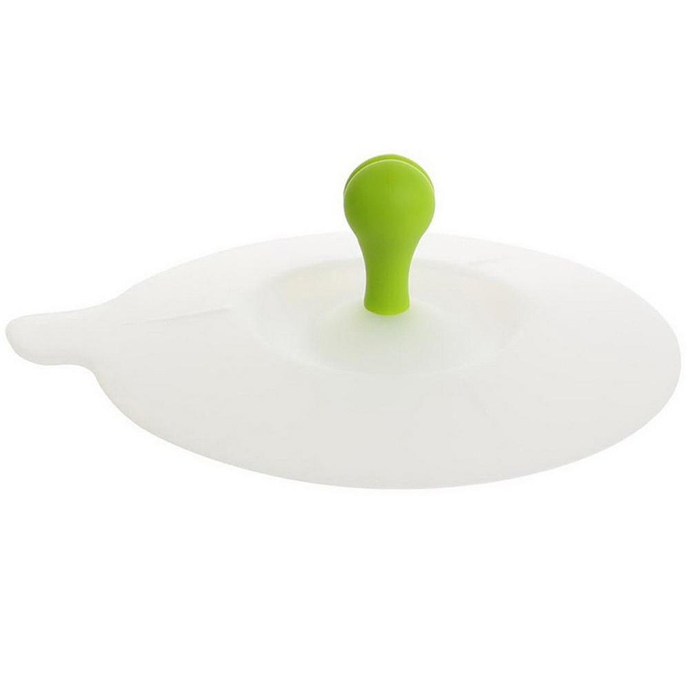 Tapas de silicona a prueba de fugas para tazas, tapa para taza reutilizable resistente al calor, cubierta sellada, accesorios de cocina, tapas para tazas de té: D