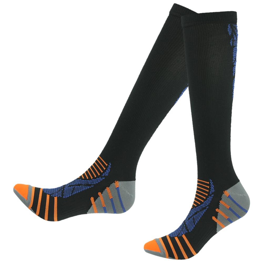 RANDY SONNE Kompression Socken 40cm Knie Hohe Sport Verwenden Laufen Wandern Klettern Basketball Männer Frauen Socken 1 Paar