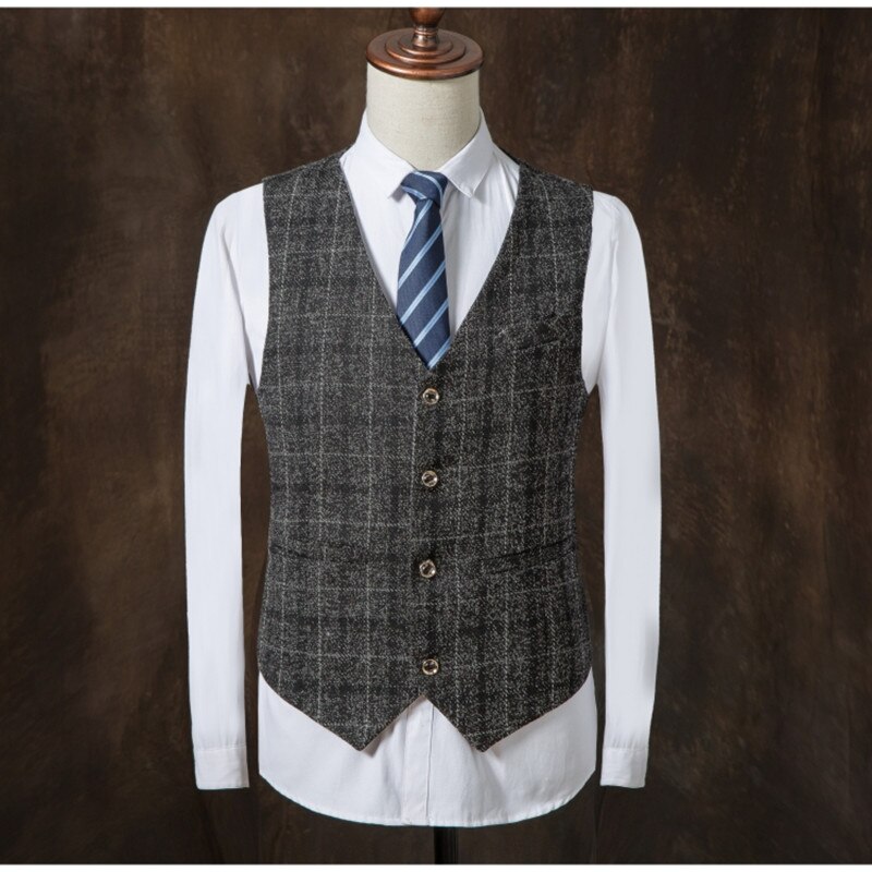 Men Suit Autumn Men Business Formal Male Blazers Slim Wedding Prom Suits Boutique Plaid Groom Tuxedos men dress suits