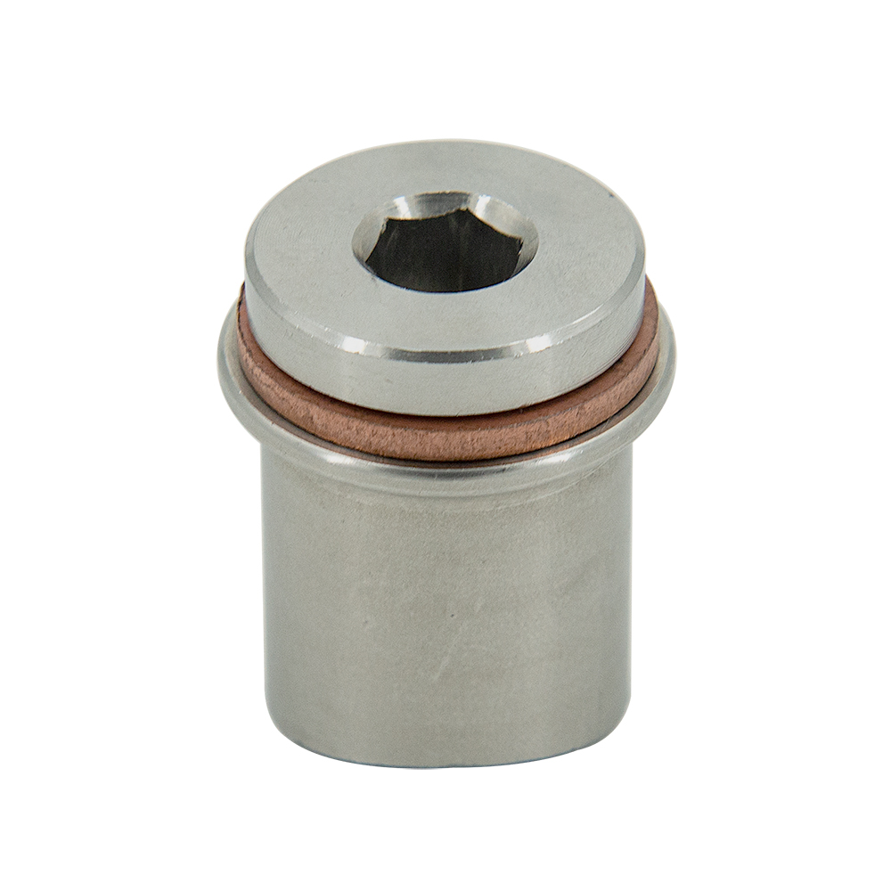 Universal O2 Oxygen Sensor Stepped Mounting Boss And Plugs Stainless Steel Adapter M12 X 1.25 Thread Nut Bung