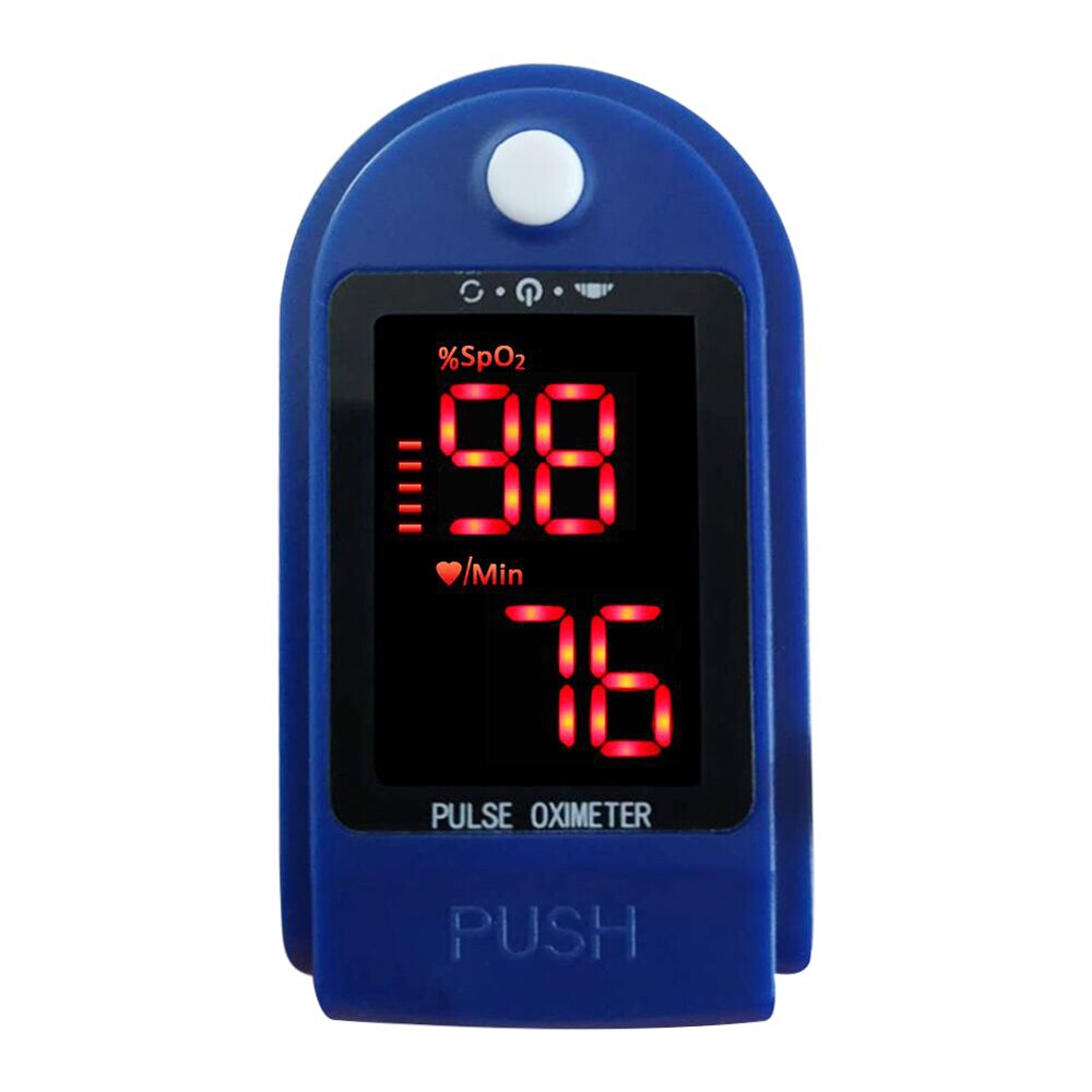 In Stock! Portable Finger Oximeter Fingertip Pulsoximeter Pulse Oximeter Blood Pressure Pulse Heart Rate Monitor Without Battery