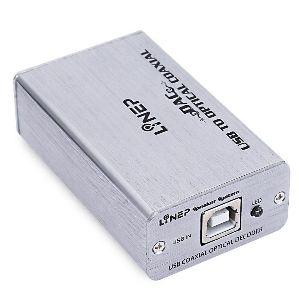 M303 Decoder Usb External Sound Card Dac Decoder Fiber Coaxial Digital Output Aluminum Decoder