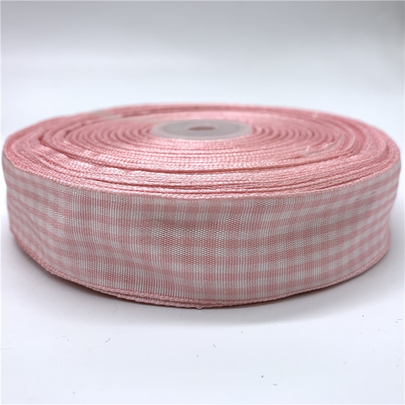 5 yards/lot 25mm Plaid Lint Grid Gedrukt Lint Voor Thuis Bruiloft Kerst Decoratie DIY Cadeaupapier: 12