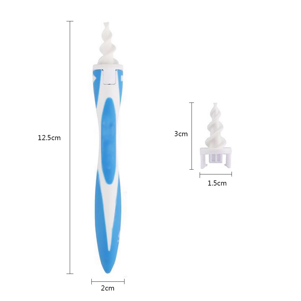 Oor Wax Pick Cleaner Remover Spiraal Hoofd Oor-Reinigingsapparaat Veiligheid Earpick Set Earpick Oor Schoonmaken Oorsmeer Remover