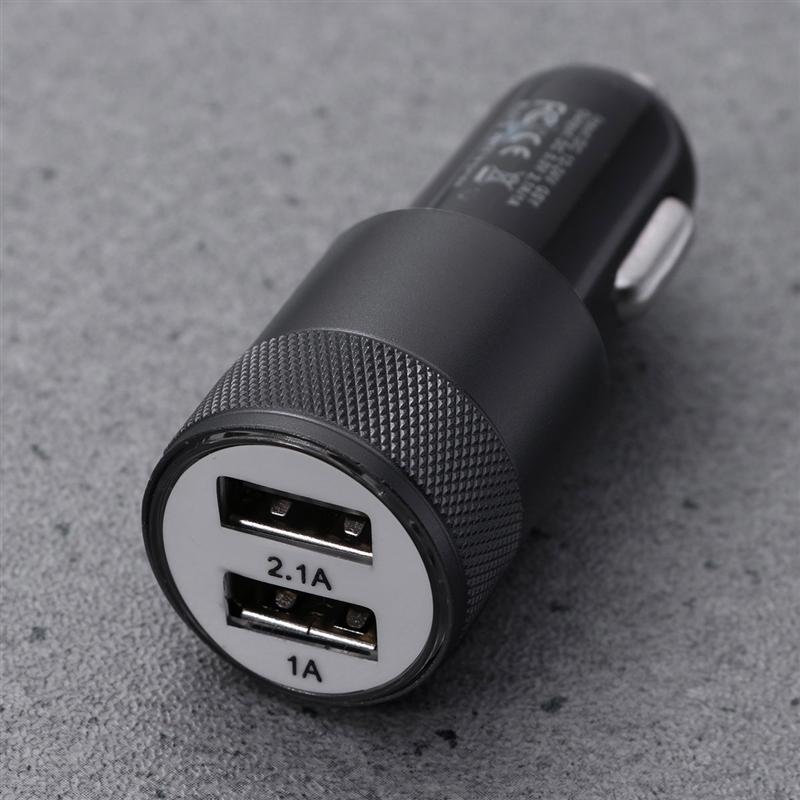 2.1a 1a sigarettenaansteker snelle autolader stroomadapter dubbele usb autolader 12-24v sigarettenaansteker aansteker voor telefoon gps