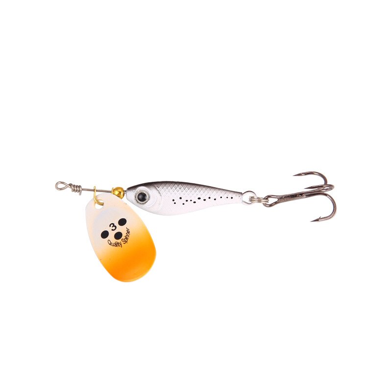 Cuillères à leurres de pêche à la traîne, appâts ménés de type cuillère, Wobbler en métal pour la truite, Wobbler, truite, 11G 15G 20G: WHITE / 90mm  20g