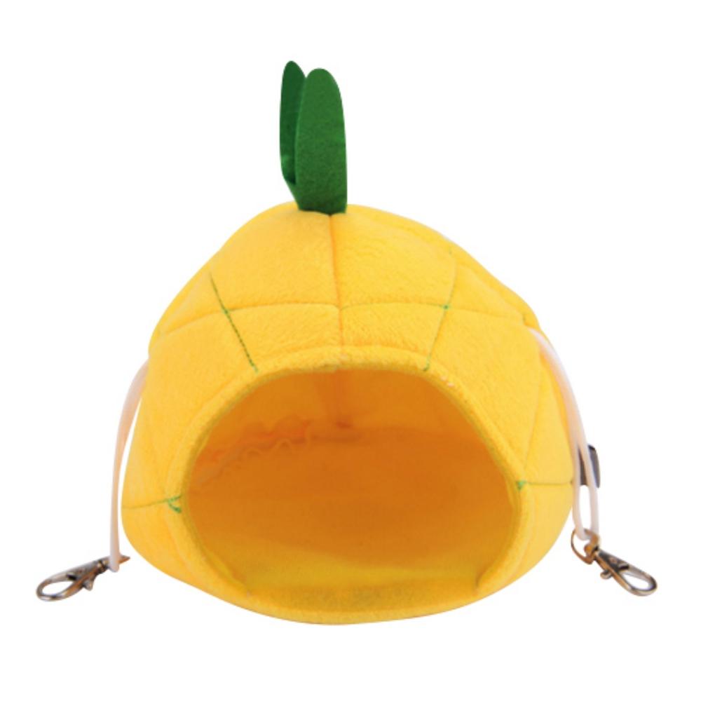 Sød ananas frø hamster hængende seng hus varm pindsvin marsvin seng til lille race lille kæledyr tilbehør 1: D